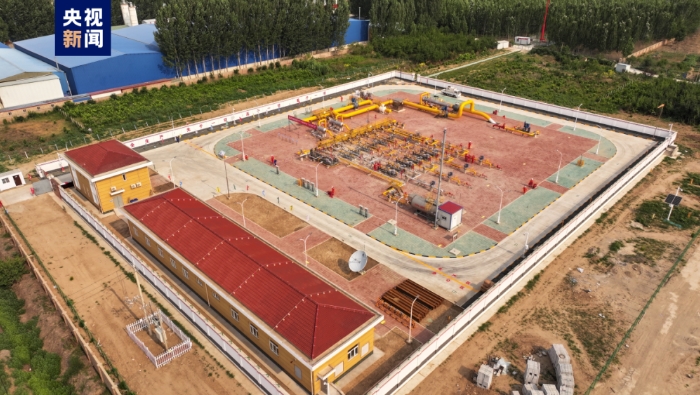 中国初の雄安新区への天然ガス直接供給パイプラインが稼働